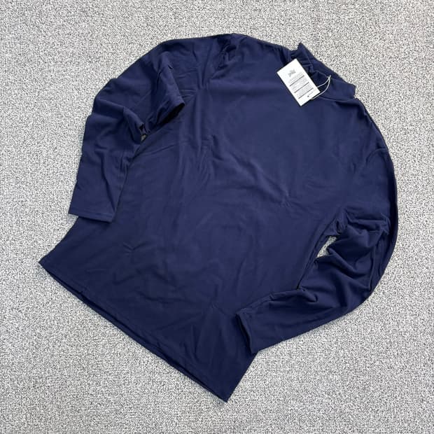 100 새상품 에버라스트 목폴라 긴팔티 0414J