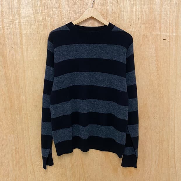 BEAMS stripe knit 빔즈 스트라이프 니트