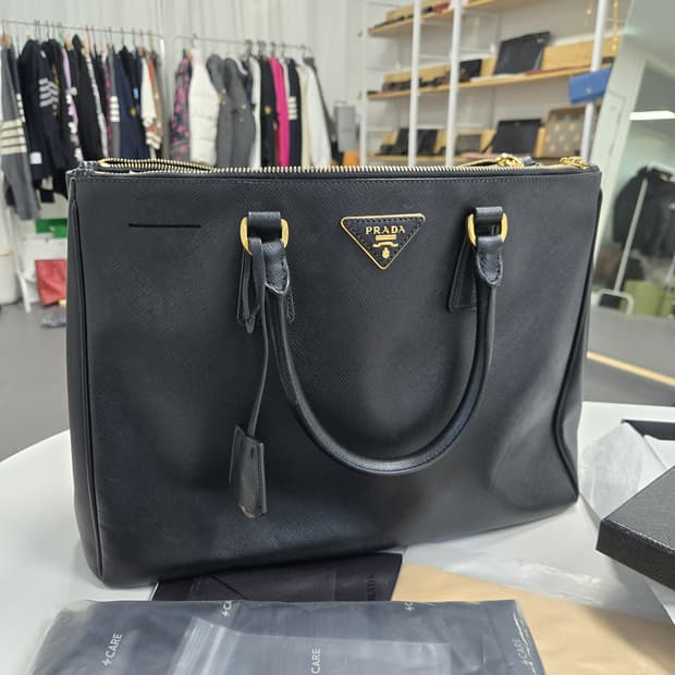 [A급컨디션]프라다 사피아노 토트백