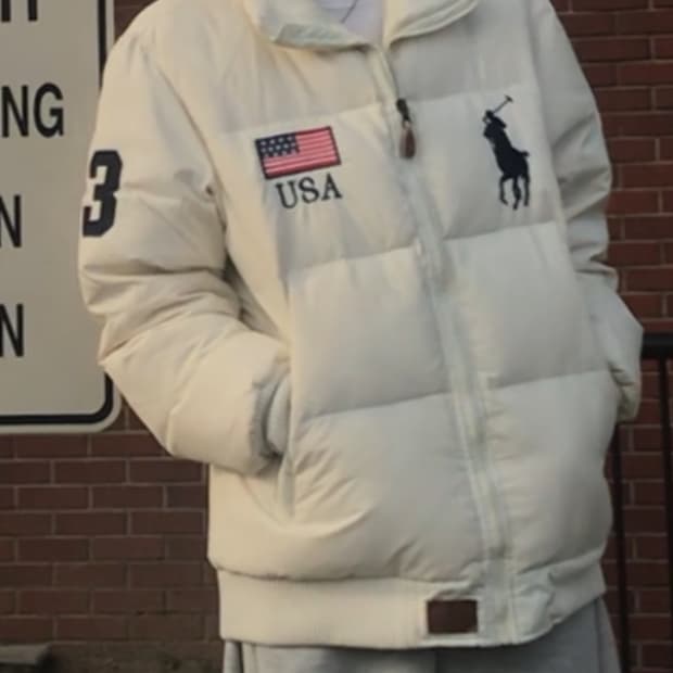 폴로 빅포니 패딩