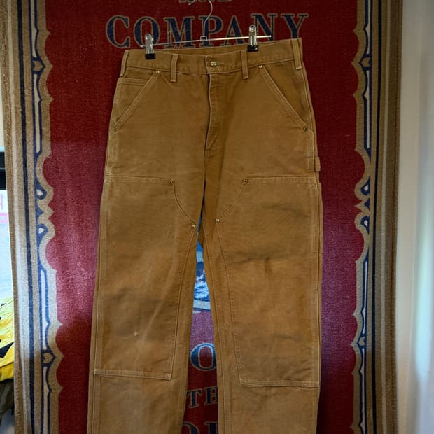 USA made 🇺🇸 칼하트 더블니 32/30