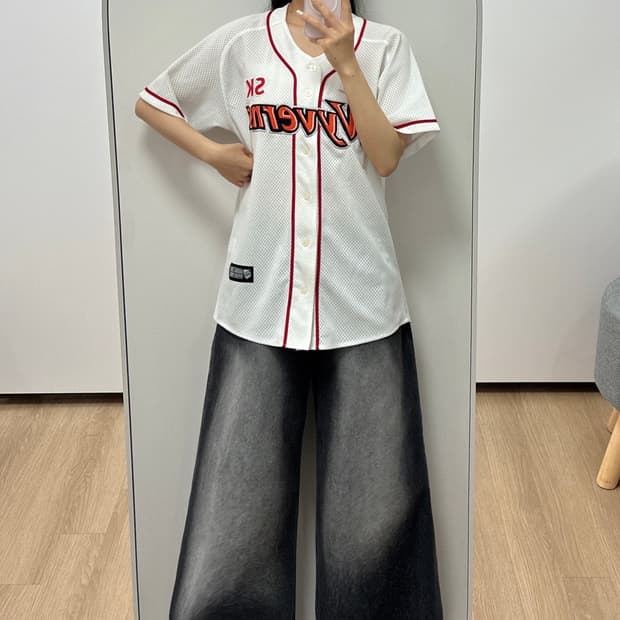 SK와이번스 왕조 김성현 마킹 야구 홈 유니폼