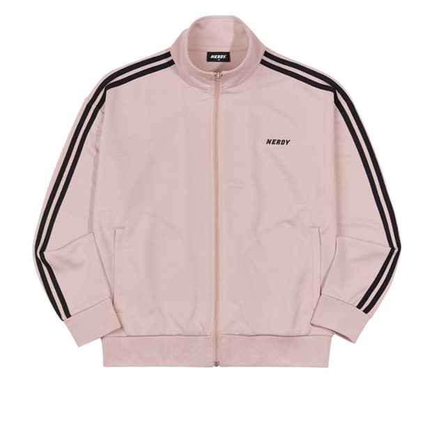 널디 엔와이 트랙탑 져지 핑크 xs