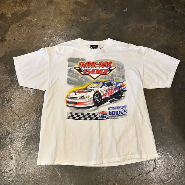 Hase NASCAR 나스카 프린팅 반팔티 XL