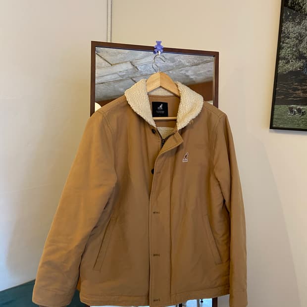 캉골 베이지 덱자켓