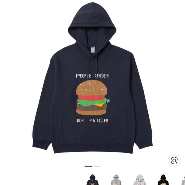 uniqlo UT x CPFM x 스폰지밥 C 후드티