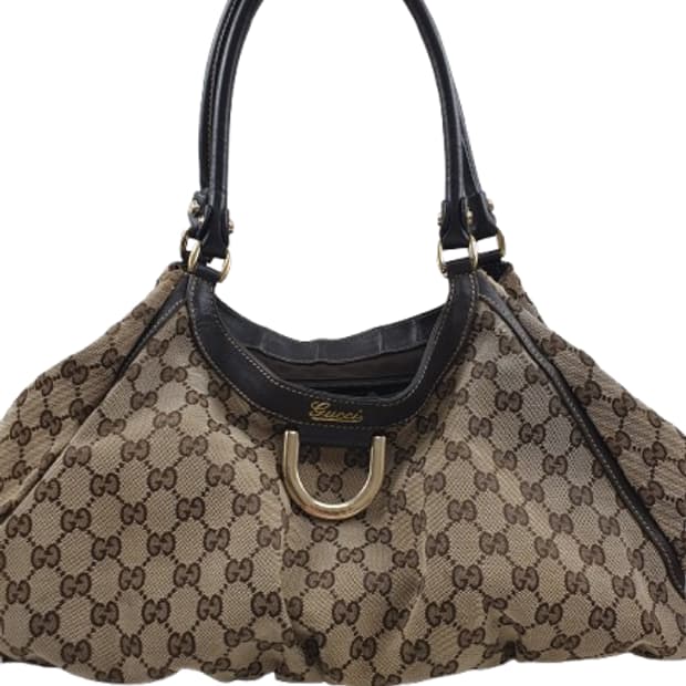 구찌 애비 GG D링 호보 숄더백