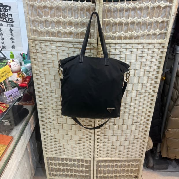 정품 나일론 2way백 팝니다