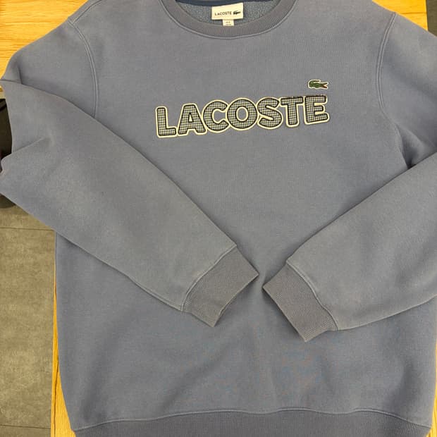[XL] 라코스테 블루 맨투맨 스웨터