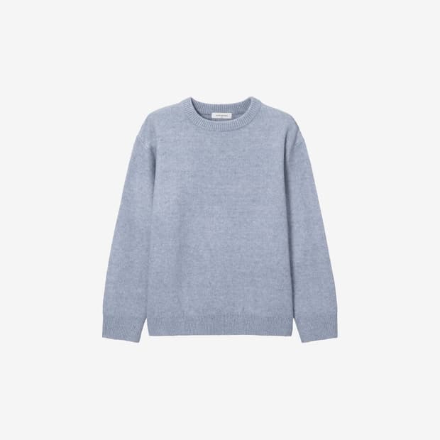 마인드브릿지 니트 하늘색 95사이즈