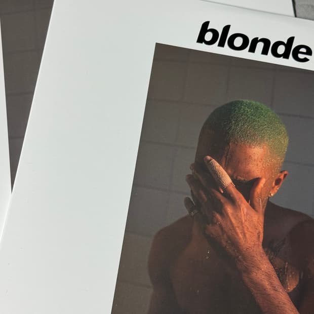 프랭크 오션 블론드 LP 바이닐