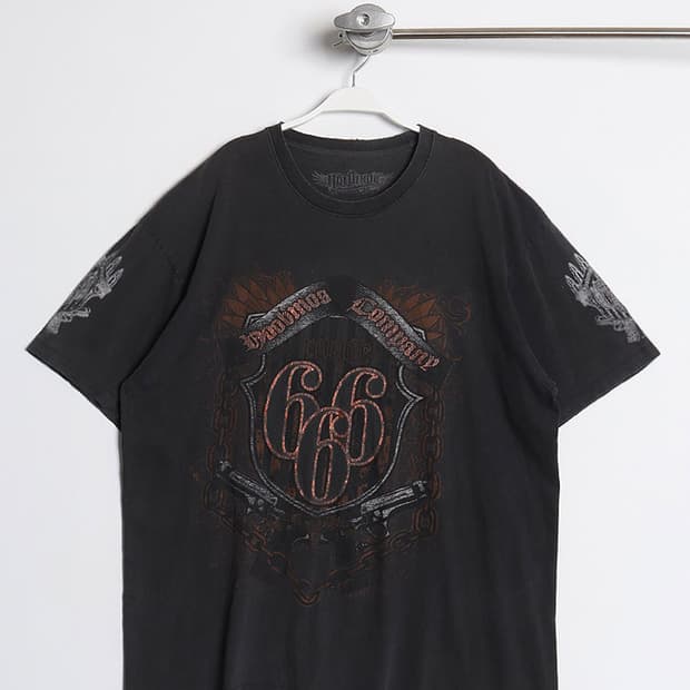 Hoobmog Fade Print T-Shirts