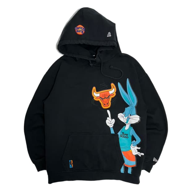 뉴에라 시카고불스 X 스페이스잼 덩크 버니 후드티