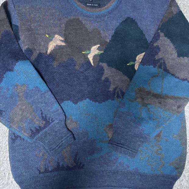 이태리제 ANTONIO FUSCO 니트 사이즈 105