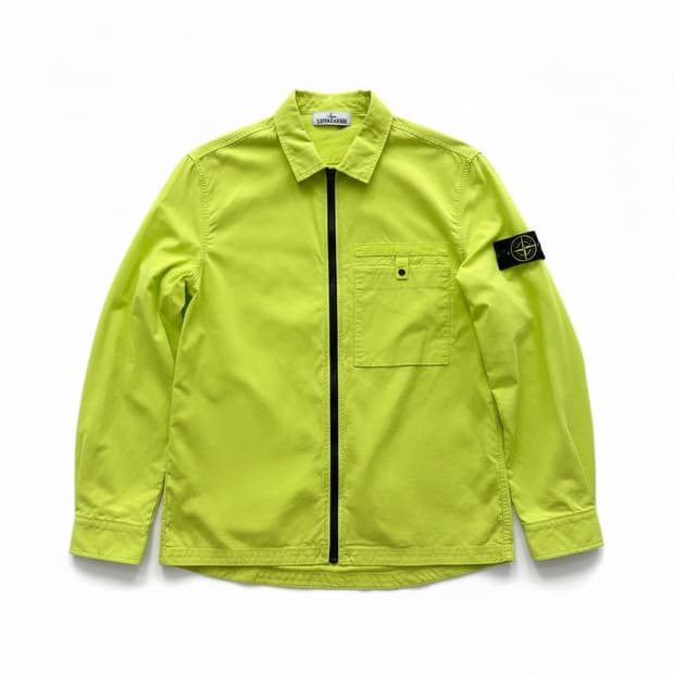 Stone Island 스톤 아일랜드 수피마 코튼 트윌 스트레치 오비셔스