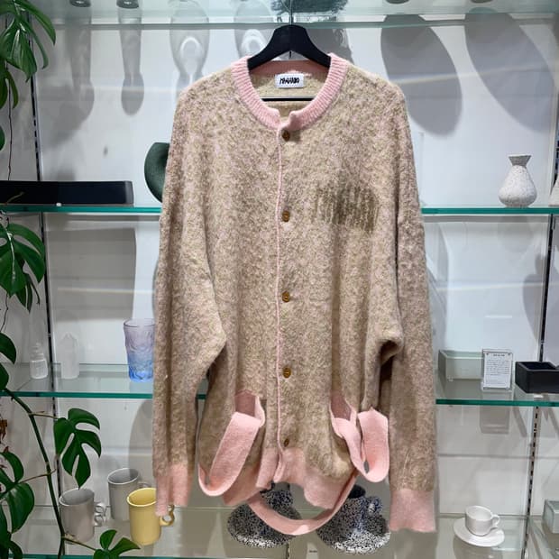 마리아노 stray mohair cardigan