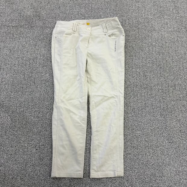 실측확인 루이까스텔 여성 일자팬츠 0126H2