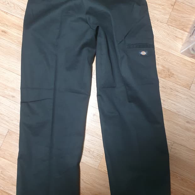 디키즈 더블니 워크팬츠 85283 블랙