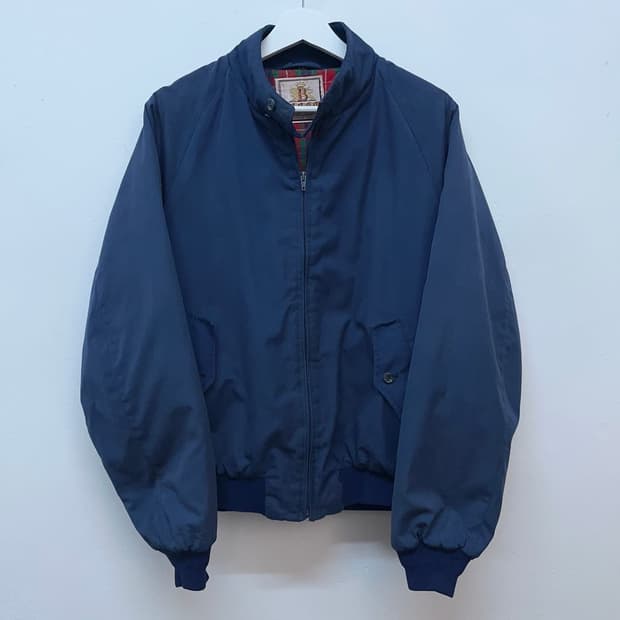 바라쿠타 Baracuta 해링턴 자켓 by VAN HEUSEN 네이비