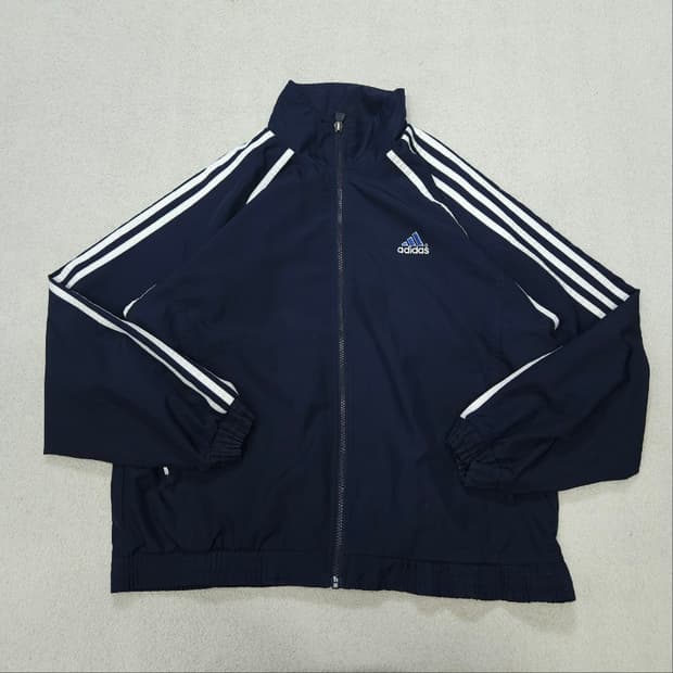 아디다스 삼선 바람막이 95 네이비
