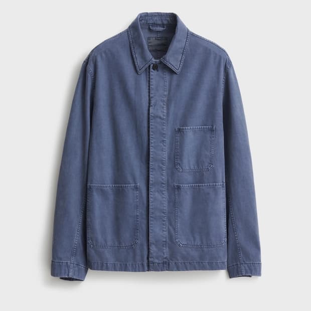 포터리 브러쉬드 코튼 워크 자켓