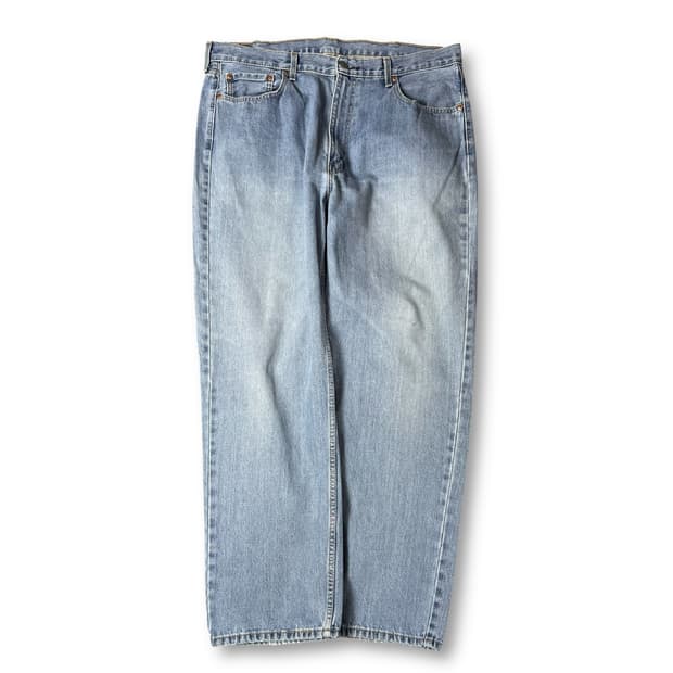 (40) 리바이스 550 40X32 연청 데님 팬츠