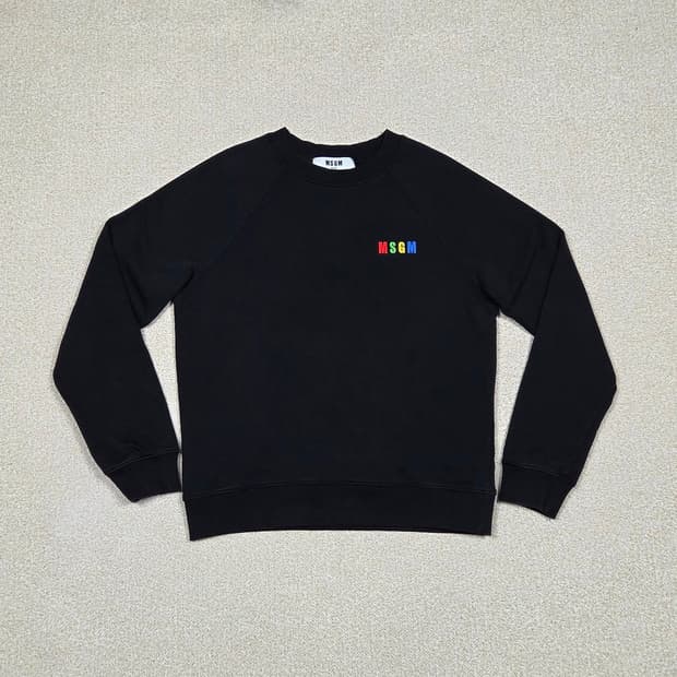[MSGM] 멀티컬러 미니 로고 레글런 스웨트셔츠 | A00445