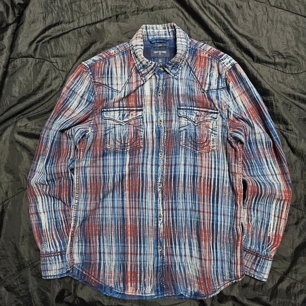 트루릴리전 웨스턴 셔츠 S