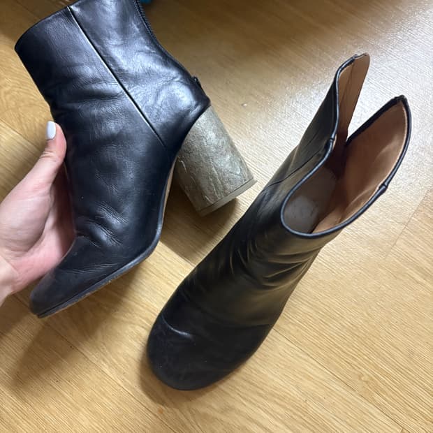 메종 마르지엘라 앵클 부츠 35