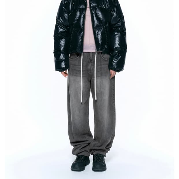 인사일런스 덕다운 숏패딩