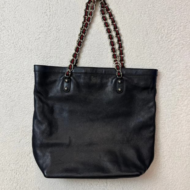 구찌 GUCCI 카프리 체인 미디 토트백 A1657