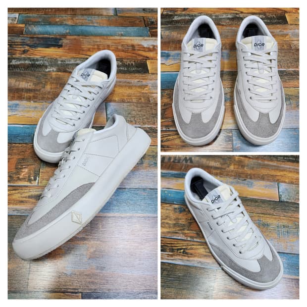 Dior B101 레더 로우 로고 스니커즈 / 275 ~ 280