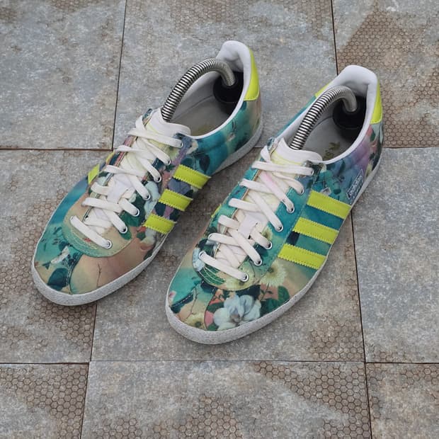 (230)아디다스 빈티지 가젤 og 팜 