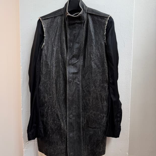 릭 오웬스 16SS 사이클롭스 롱 코트