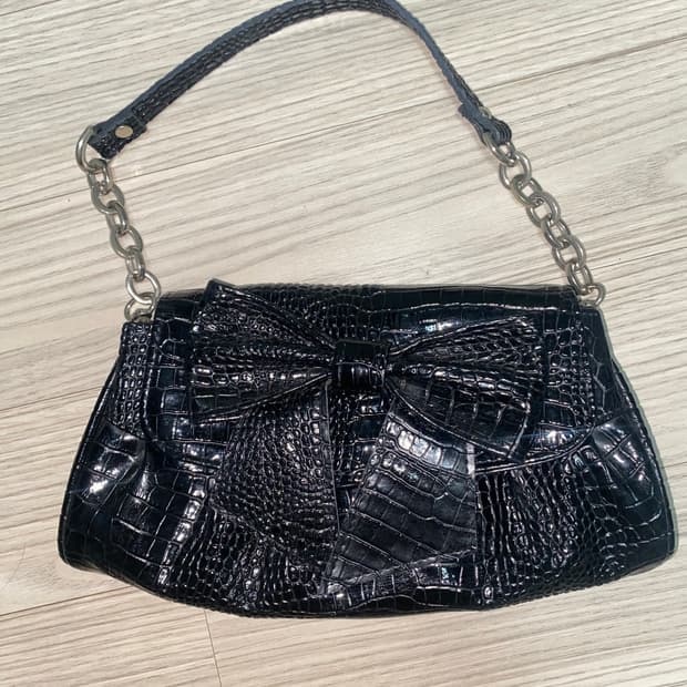 Vintage ribbon mini bag