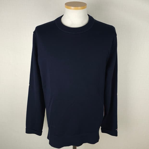 타미힐피거 라운드니트티 남자100사이즈 