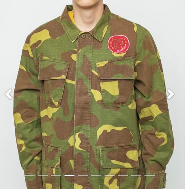 데우스 엑스 마키나 트래비스 카모 오버 셔츠 자켓 라지