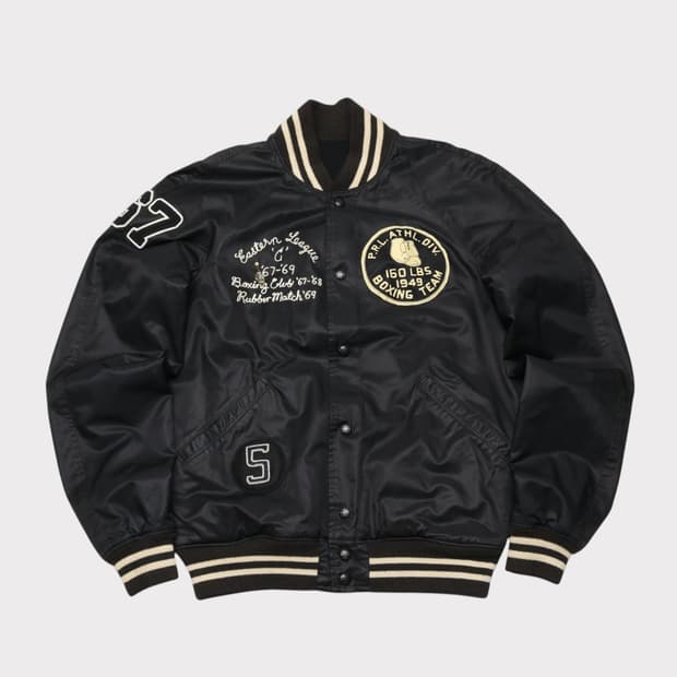 [M] 폴로 랄프로렌 복싱클럽 리버시블 새틴 바시티자켓