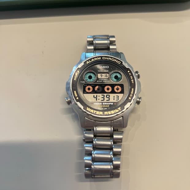 Casio HEXA GRAPH sport watch