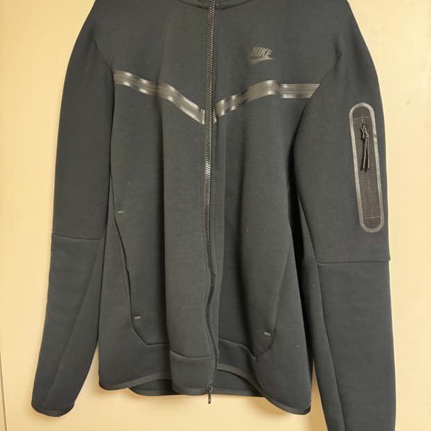 나이키 테크 플리스 검정