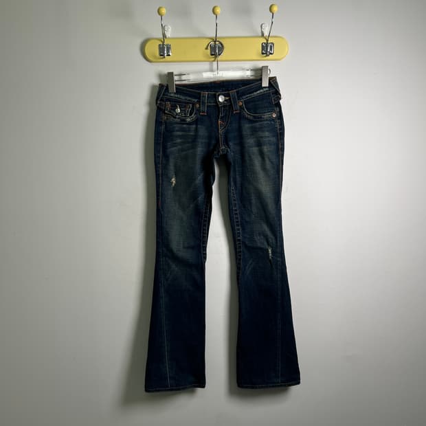 트루릴리전 조이 부츠컷 데님 팬츠 25