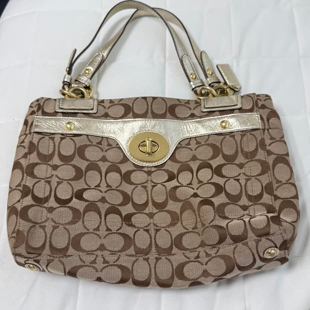 코치 갸루 숄더백