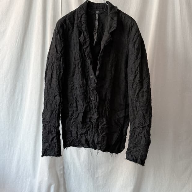 Kazuyuki Kumagai Attachment 링클 자켓