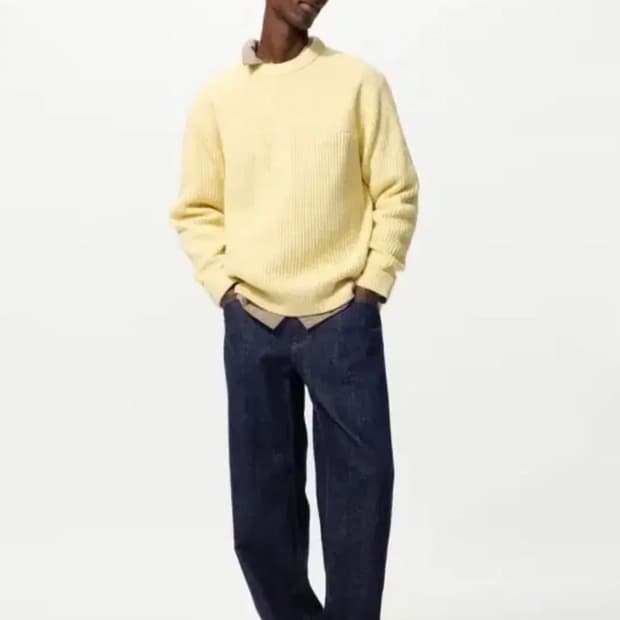 유니클로 JW앤더슨 스트레이트 팬츠