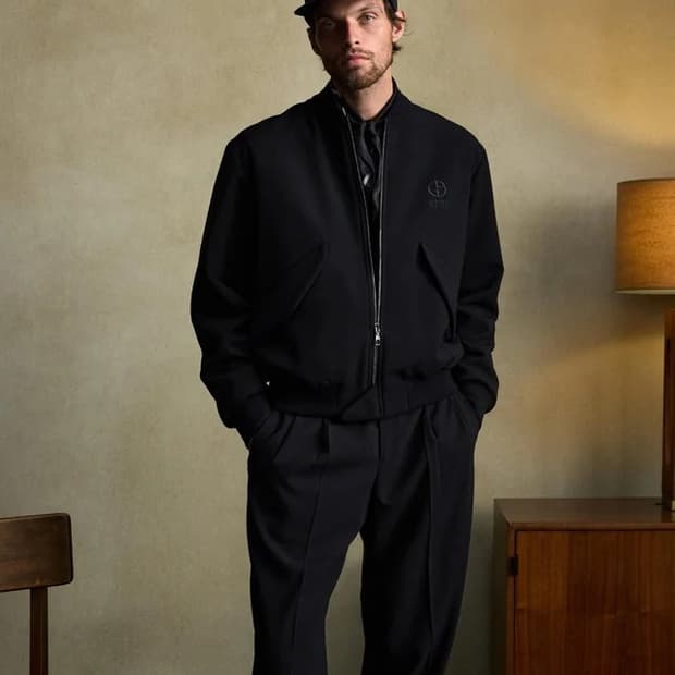 키스 x 알마니 콜라보 핀치 베이스볼 캡