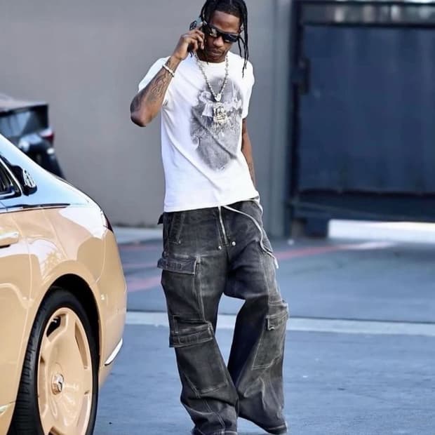 릭오웬스 점보카고 다크더스트