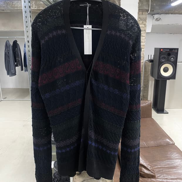 라드 뮤지션 멀티 컬러 가디건