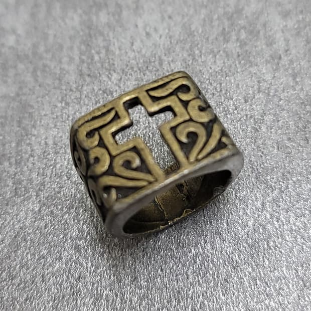 vintage cross ring 