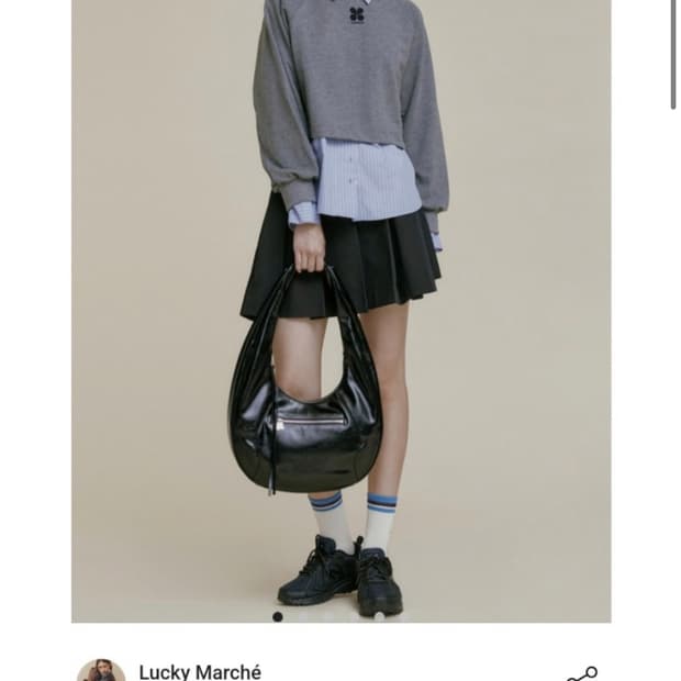 럭키마르쉐 deu deu big bag