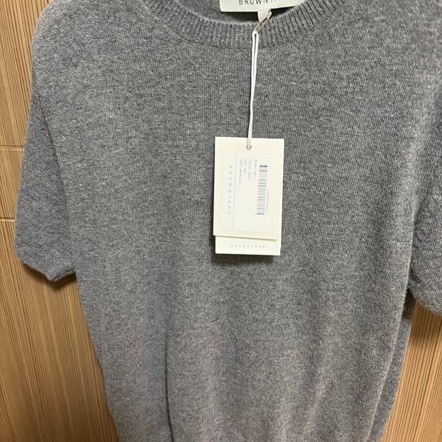 브라운야드 여성 반팔 라운드니트 02